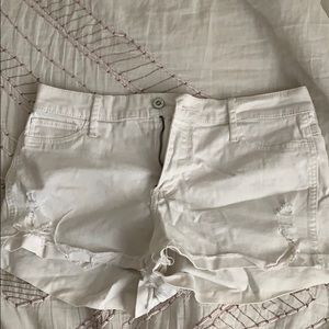 Hollister Short-Short HIGH RISE white shorts